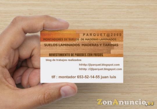 montadores de suelos laminados tarimas  y frisos